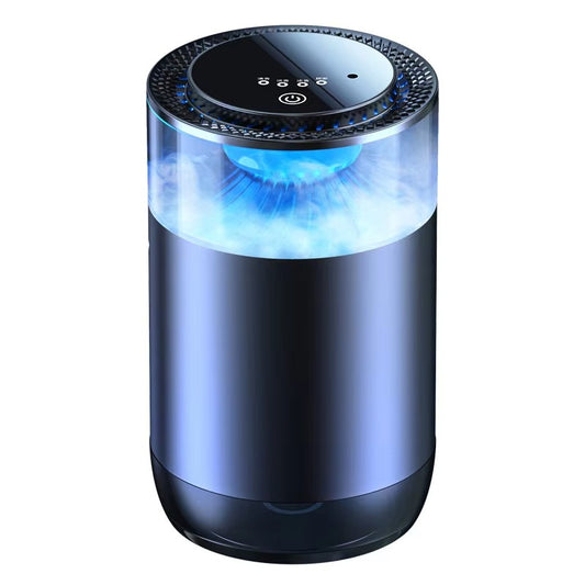 Smart car air freshener with RGB light and fog effect